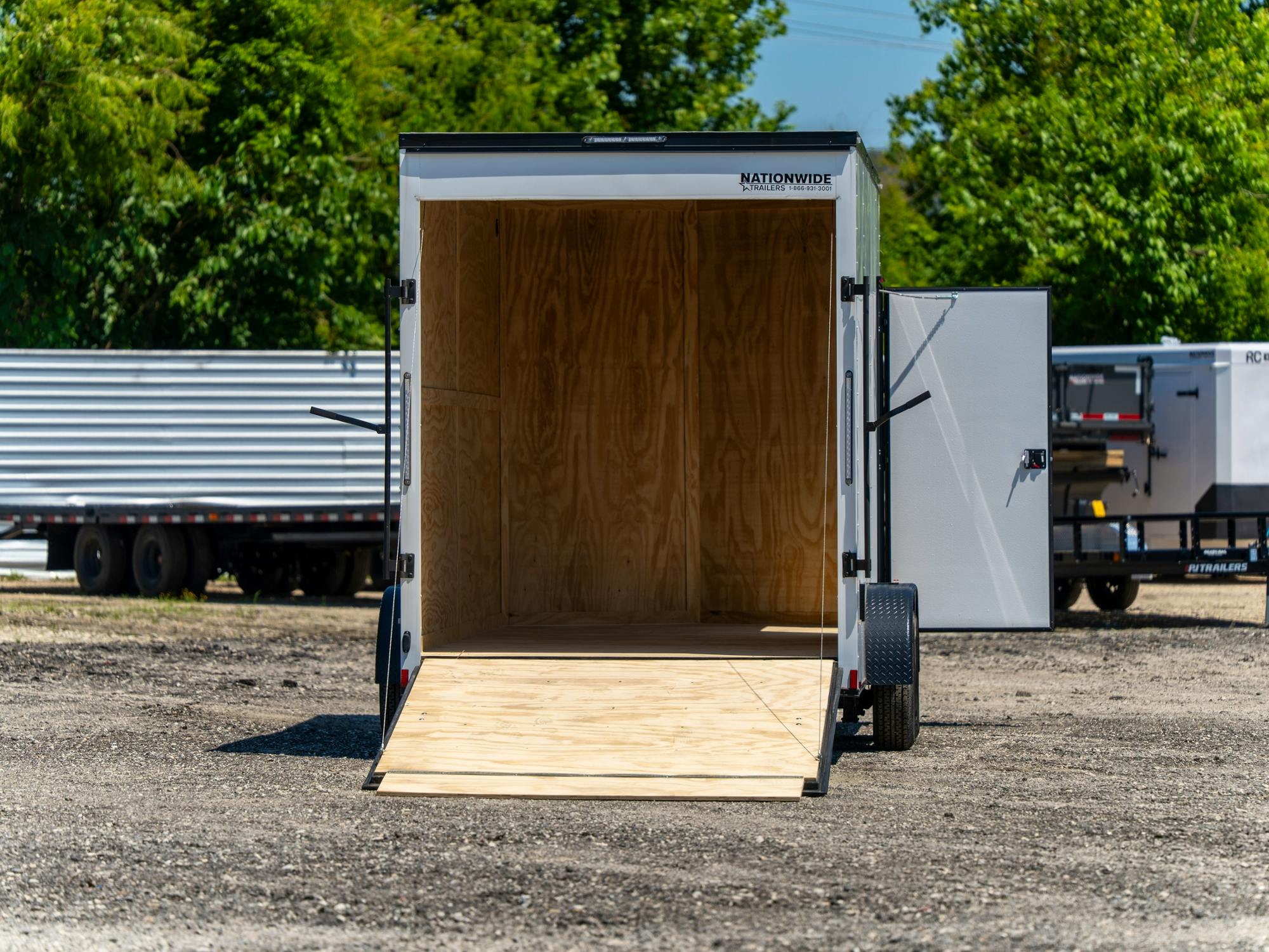Spartan 7'x16' Enclosed Cargo Trailer w/ Rear Ramp Door (C2) - Stock #85181 - Image 3 of 4