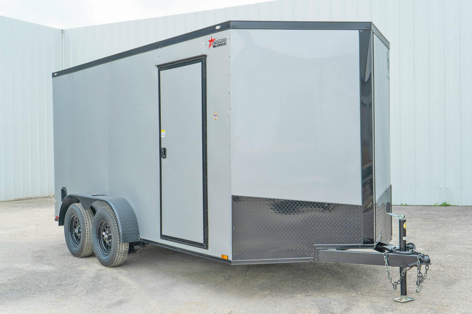 Spartan 7'x14' Enclosed Cargo Trailer w/ Rear Ramp Door (C2) - Image 2