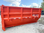 ARC Trailers 14' 20YD Steel Dumpster Bin w/ 6' Sides Stock #85220 - Thumbnail 3