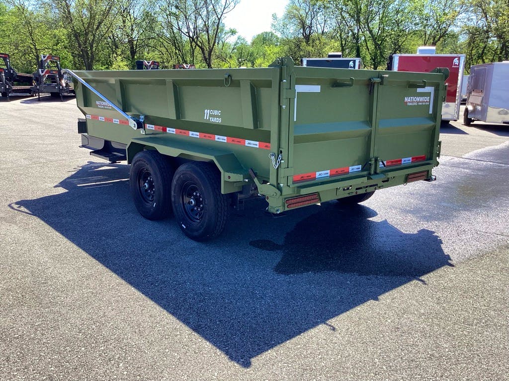 ARC Trailers 14'x83" Telescopic Dump Trailer w/ 3' Sides (BDT) - Stock #85224 - Image 8 of 13