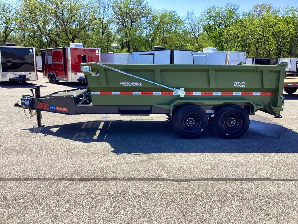 ARC Trailers 14'x83" Telescopic Dump Trailer w/ 3' Sides (BDT) - Stock #85224 - Image 12 of 13