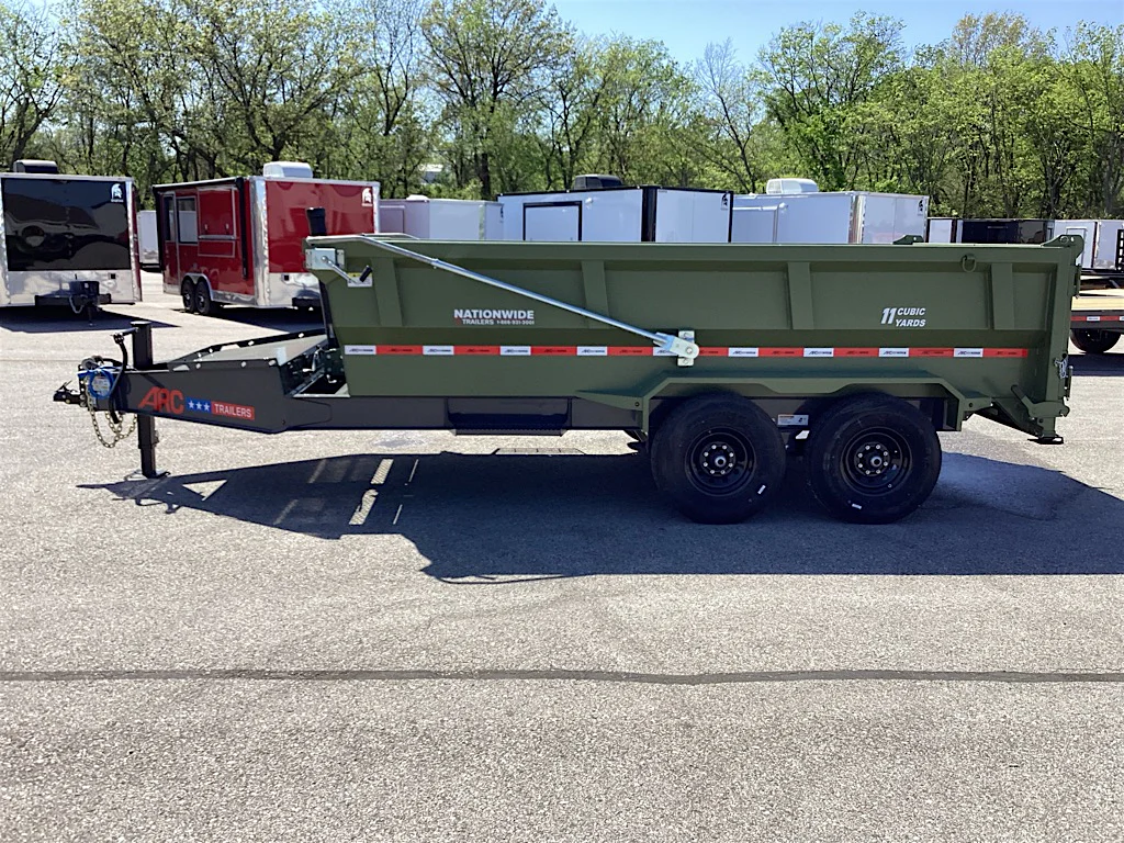 ARC Trailers 14'x83" Telescopic Dump Trailer w/ 3' Sides (BDT) - Stock #85224 - Image 12 of 13 ARC Trailers 14'x83" Telescopic Dump Trailer w/ 3' Sides (BDT) - Stock #85224 - Image 12 of 13