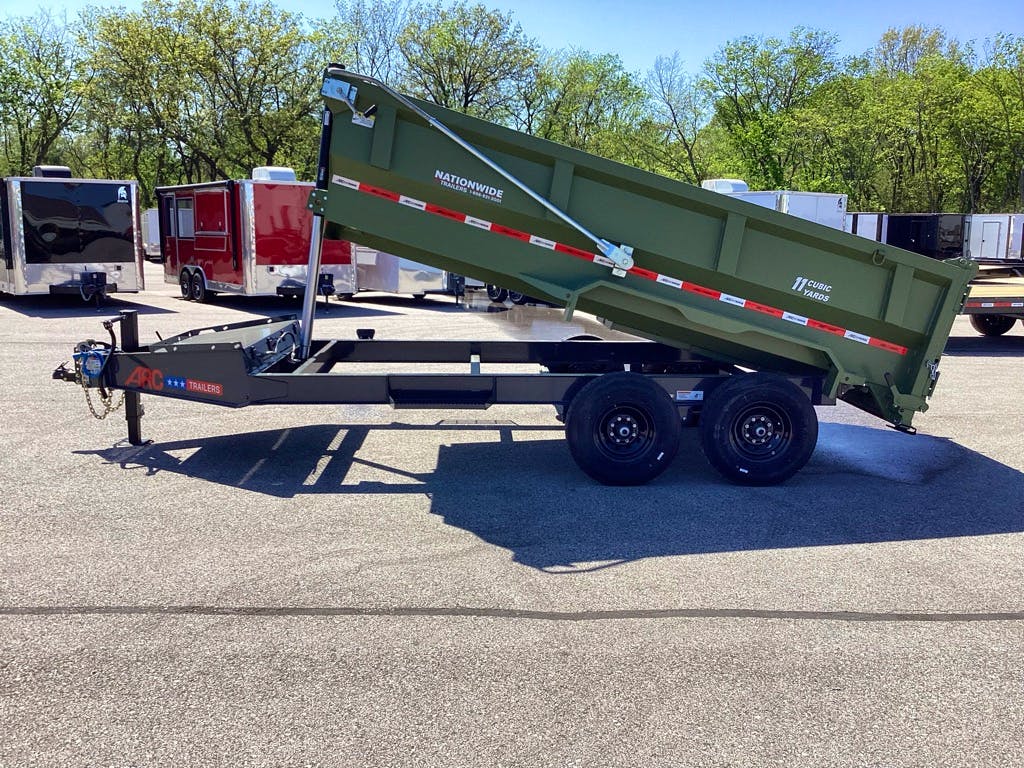 ARC Trailers 14'x83" Telescopic Dump Trailer w/ 3' Sides (BDT) - Stock #85224 - Image 3 of 13