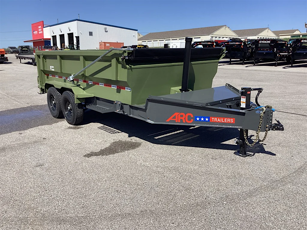 ARC Trailers 14'x83" Telescopic Dump Trailer w/ 3' Sides (BDT) - Stock #85224 - Image 11 of 13 ARC Trailers 14'x83" Telescopic Dump Trailer w/ 3' Sides (BDT) - Stock #85224 - Image 11 of 13