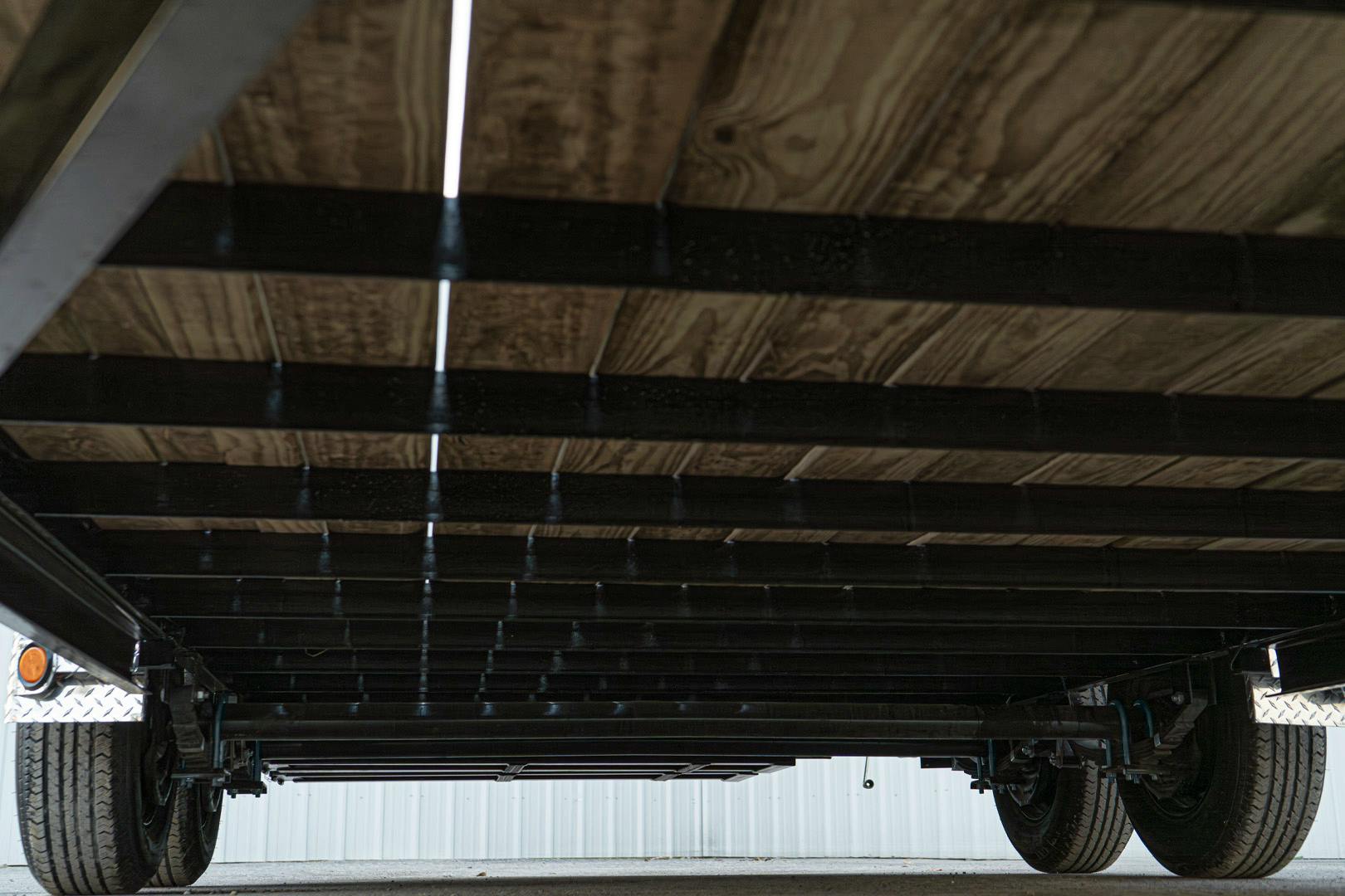 PJ Trailers 20'x83" Tandem Axle 4" Channel Utility Trailer (UL) - Image 9