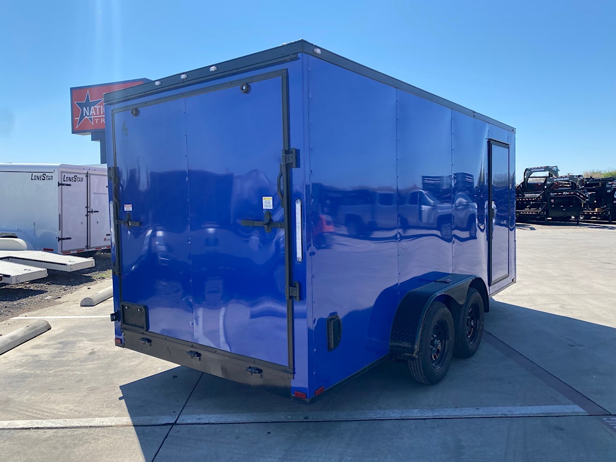 Spartan 7'x14' Enclosed Cargo Trailer w/ Rear Ramp Door (C2) - Image 2