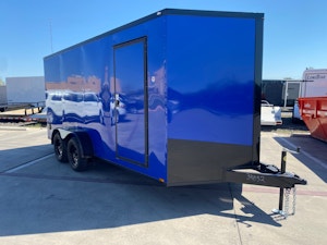 Spartan 7'x14' Enclosed Cargo Trailer w/ Rear Ramp Door (C2)