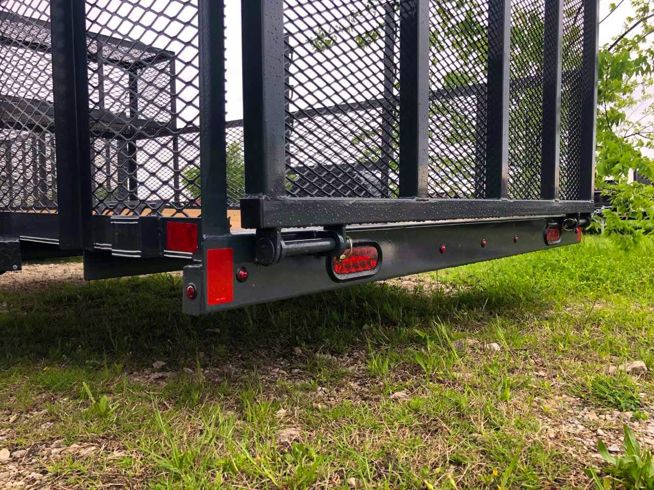 X-ON 14'x77" Landscape Trailer w/ 2' Sides & 4' Gate (L1) - Image 5