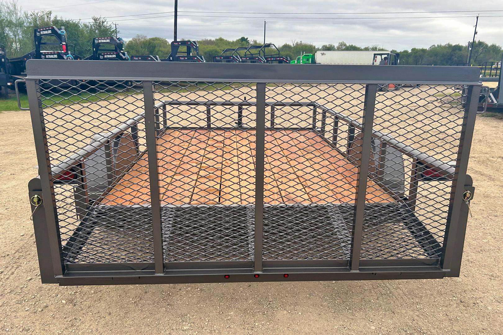 Texas Bragg 14'x77" Utility Trailer w/ 3' Gate & 2' Dovetail (U2) - Image 4