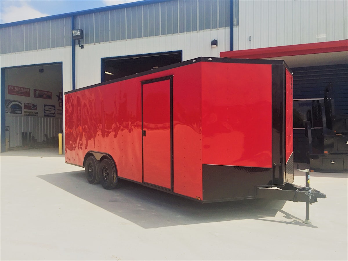 Spartan 8.5'x24' Enclosed Cargo Trailer w/ Rear Ramp Door (C2) - Image 1