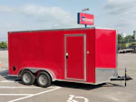 Spartan TA 7' × 14' Enclosed Cargo Trailer Stock #85340 - Thumbnail 2