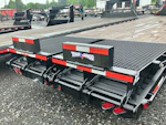 Texas Bragg 28'X102" Gooseneck Flatbed Trailer w/ 5' Dovetail Stock #85369 - Thumbnail 6