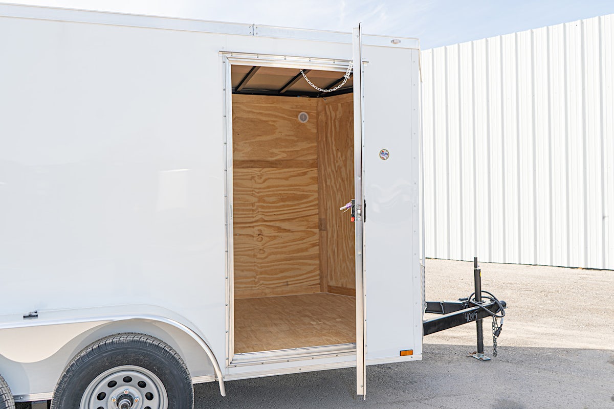 Spartan 6'x12' Enclosed Cargo Trailer w/ Rear Ramp Door (C2) - Image 8