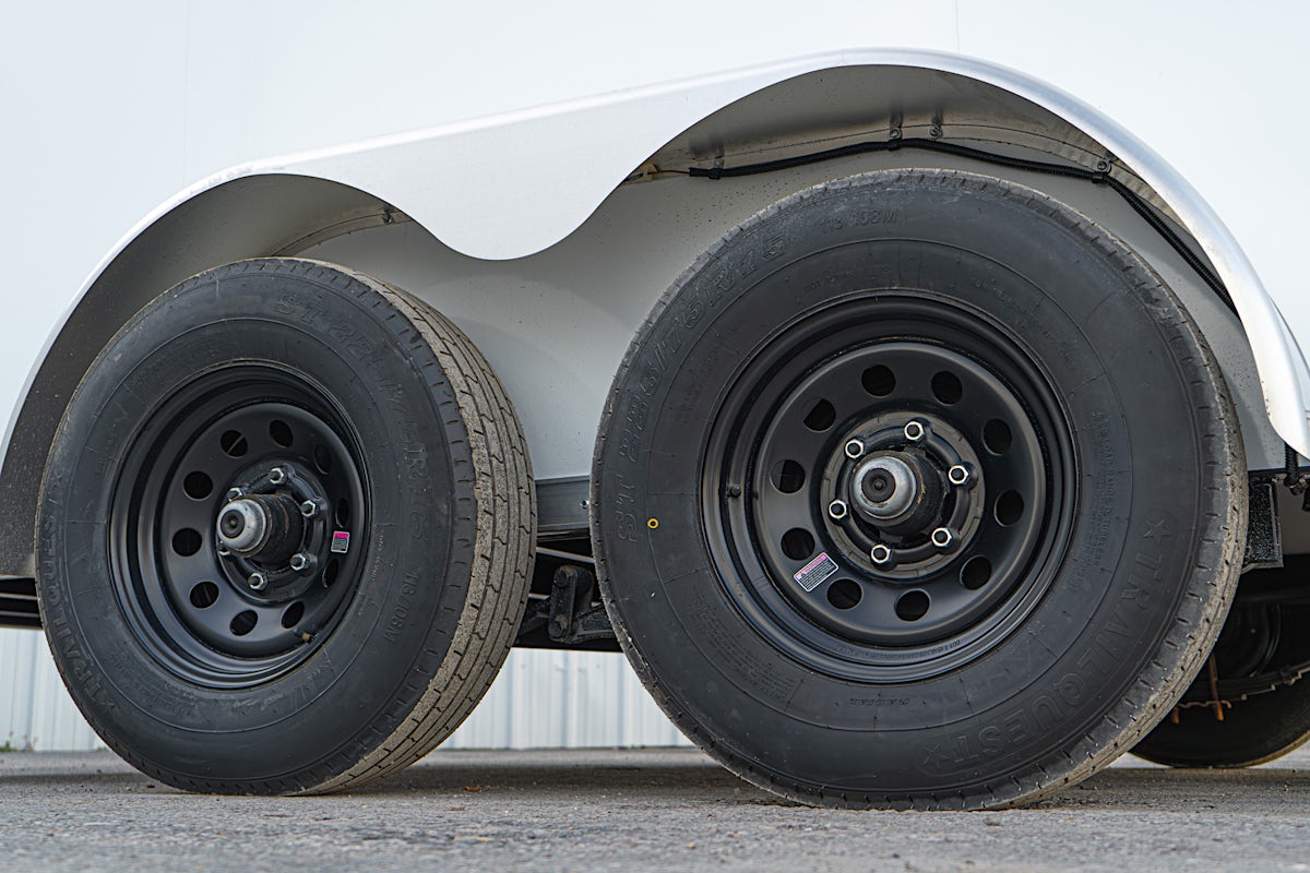 CellTech 7'x16' All-Steel Enclosed Cargo Trailer w/ Rear Ramp Door (C2) - Image 8