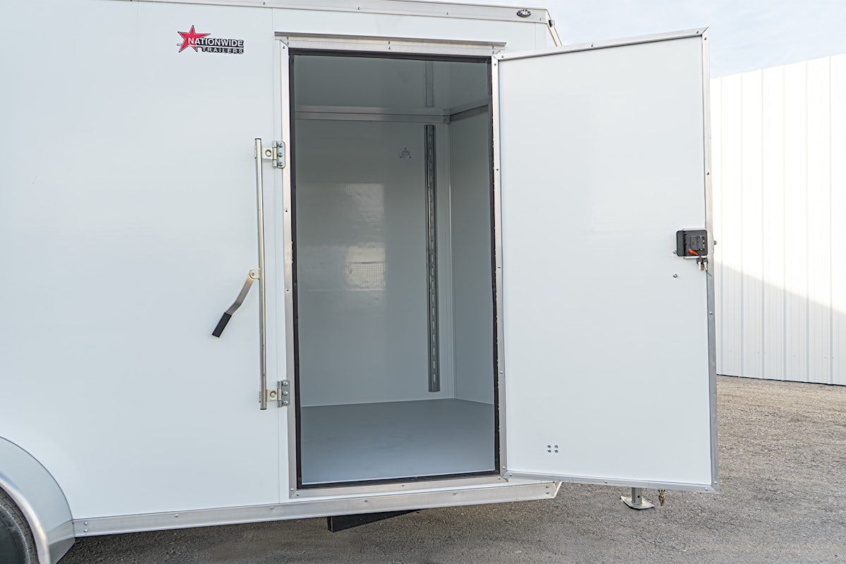 CellTech 7'x16' All-Steel Enclosed Cargo Trailer w/ Rear Ramp Door (C2) - Image 7