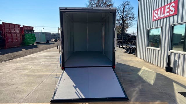 CellTech 7'x16' All-Steel Enclosed Cargo Trailer w/ Rear Ramp Door (C2) - Image 4