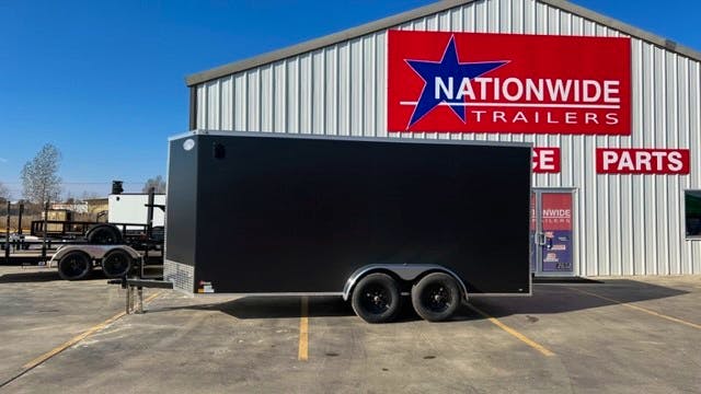 CellTech 7'x16' All-Steel Enclosed Cargo Trailer w/ Rear Ramp Door (C2) - Image 7