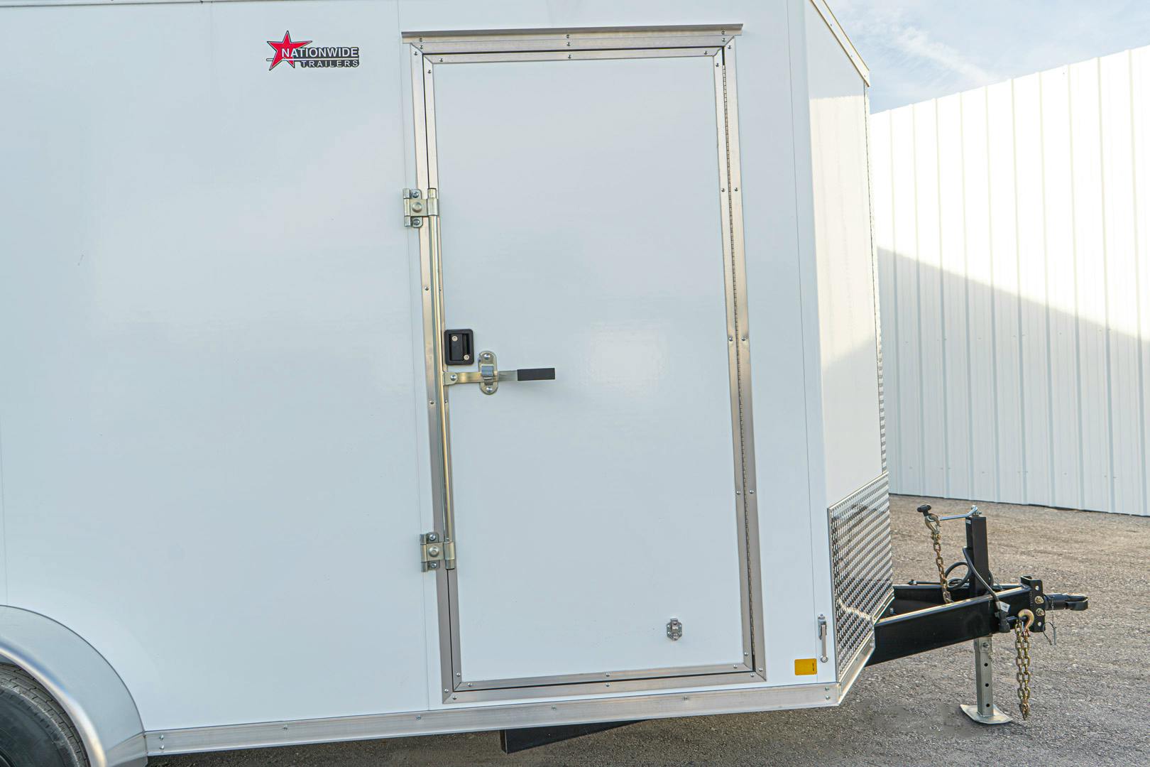 CellTech 7'x16' All-Steel Enclosed Cargo Trailer w/ Rear Ramp Door (C2) - Image 6