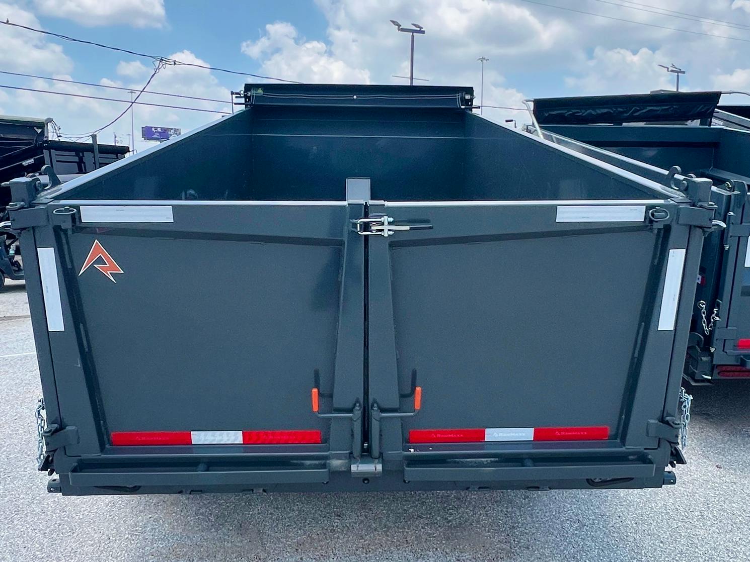 RawMaxx 14'x83" Telescopic Dump Trailer w/ 3ft Sides (LPXT) - Stock #85379 - Image 3 of 3