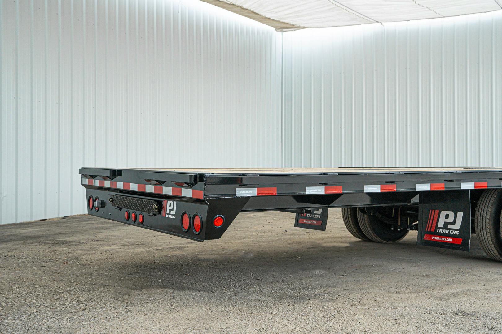PJ Trailers 40'x102" Gooseneck Low Pro Flatbed Trailer w/ Duals (LD) - Image 13