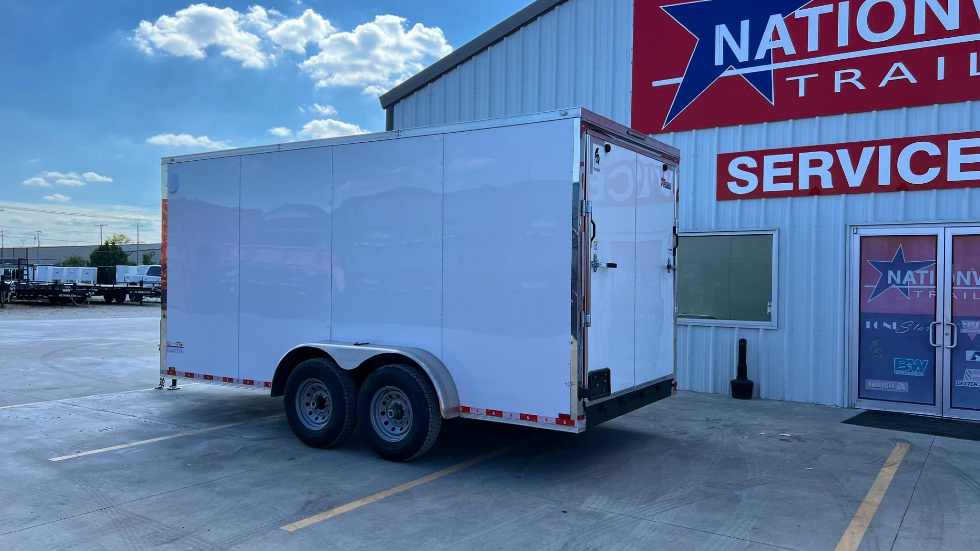 Spartan 7'x16' Enclosed Cargo Trailer w/ Rear Ramp Door (C2) - Image 3