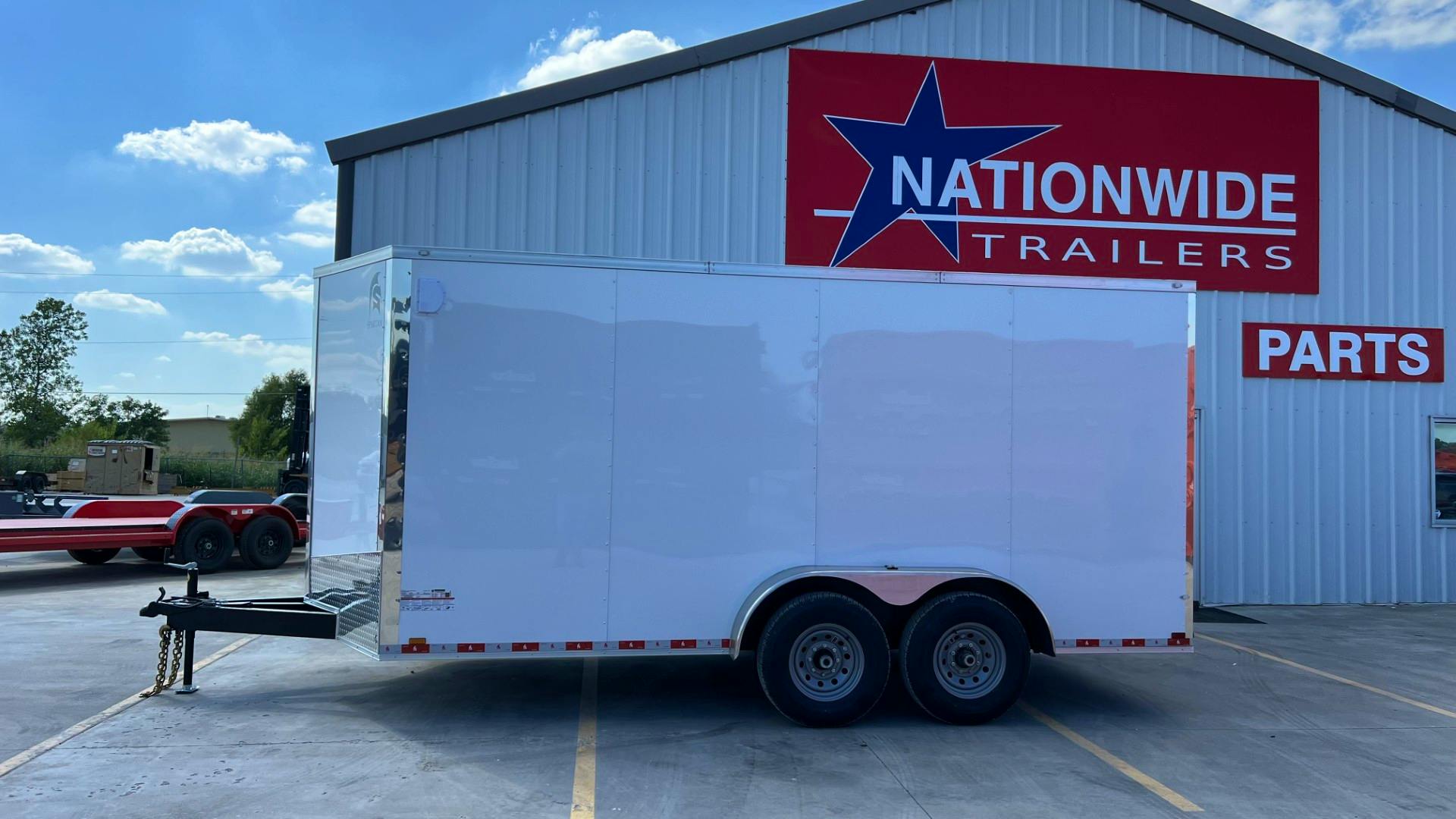 Spartan 7'x16' Enclosed Cargo Trailer w/ Rear Ramp Door (C2) - Image 6