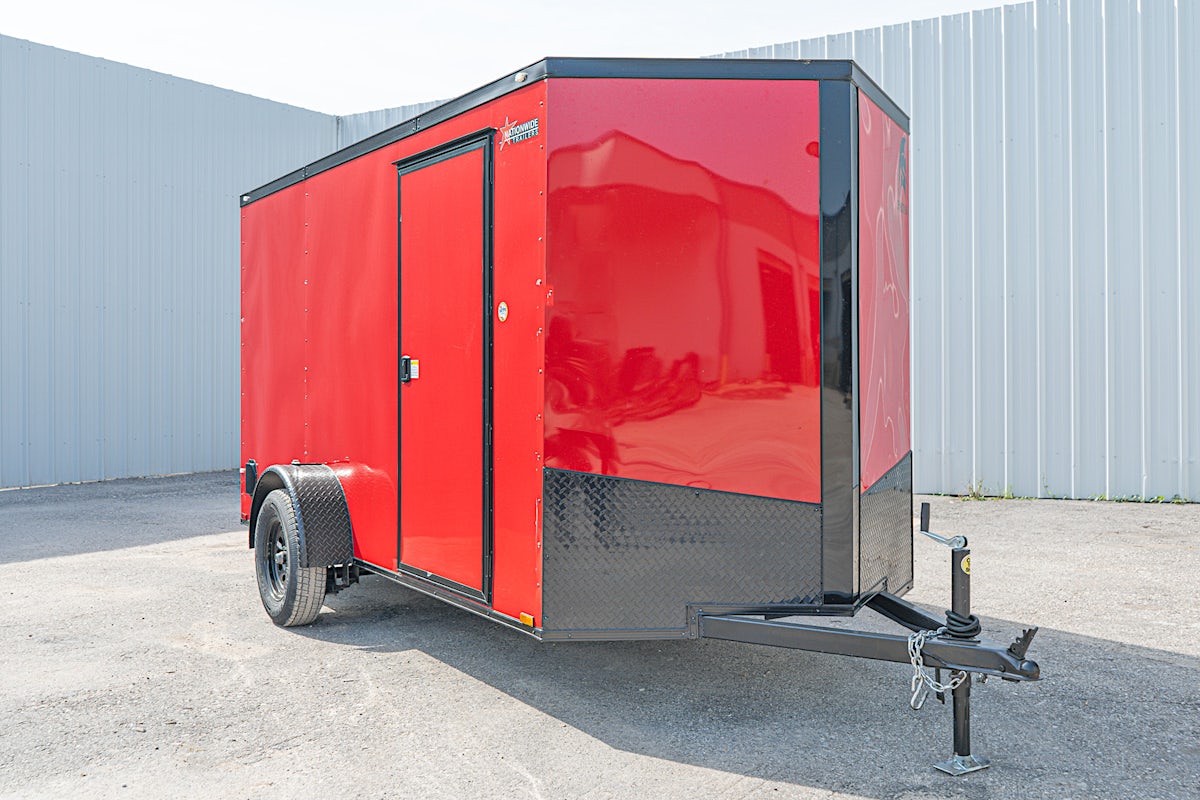 Spartan 6'x12' Enclosed Cargo Trailer w/ Rear Ramp Door (C1) - Image 2