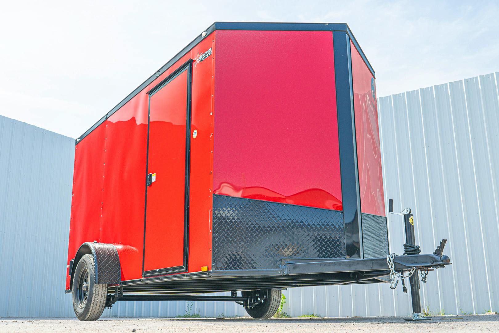 Spartan 6'x12' Enclosed Cargo Trailer w/ Rear Ramp Door (C1) - Stock #85401 - Image 3 of 15