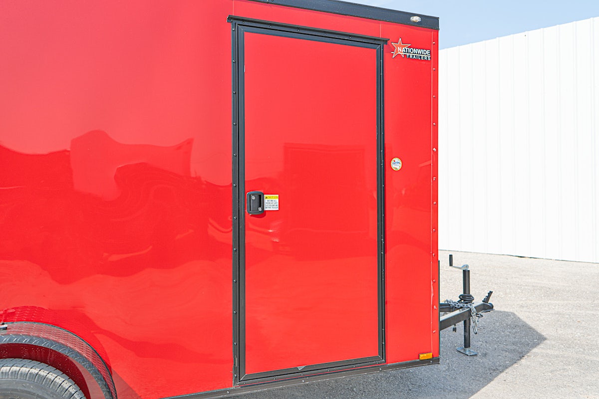 Spartan 6'x12' Enclosed Cargo Trailer w/ Rear Ramp Door (C1) - Image 5