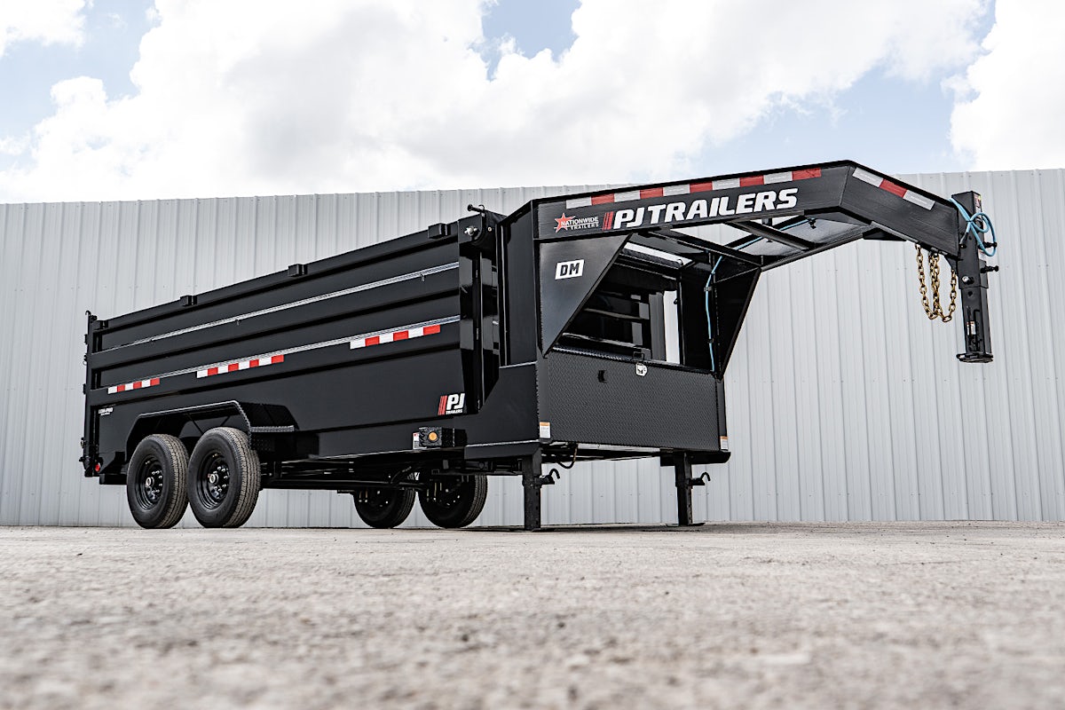 PJ Trailers 16'x83" Low Pro High Side Dump Trailer w/ 4' Sides (DM) - Image 7