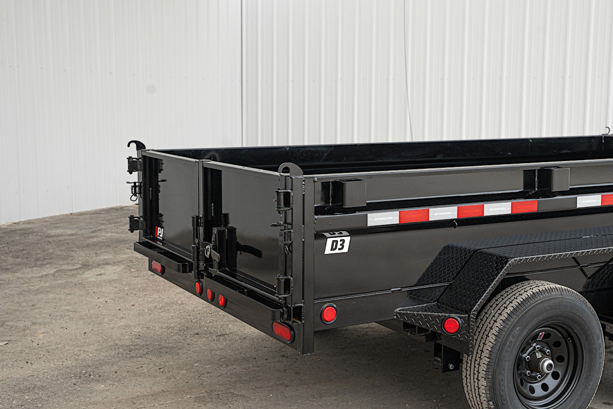 PJ Trailers 12'x72" Hydraulic Dump Trailer w/ 20" Sides (D3) - Image 15