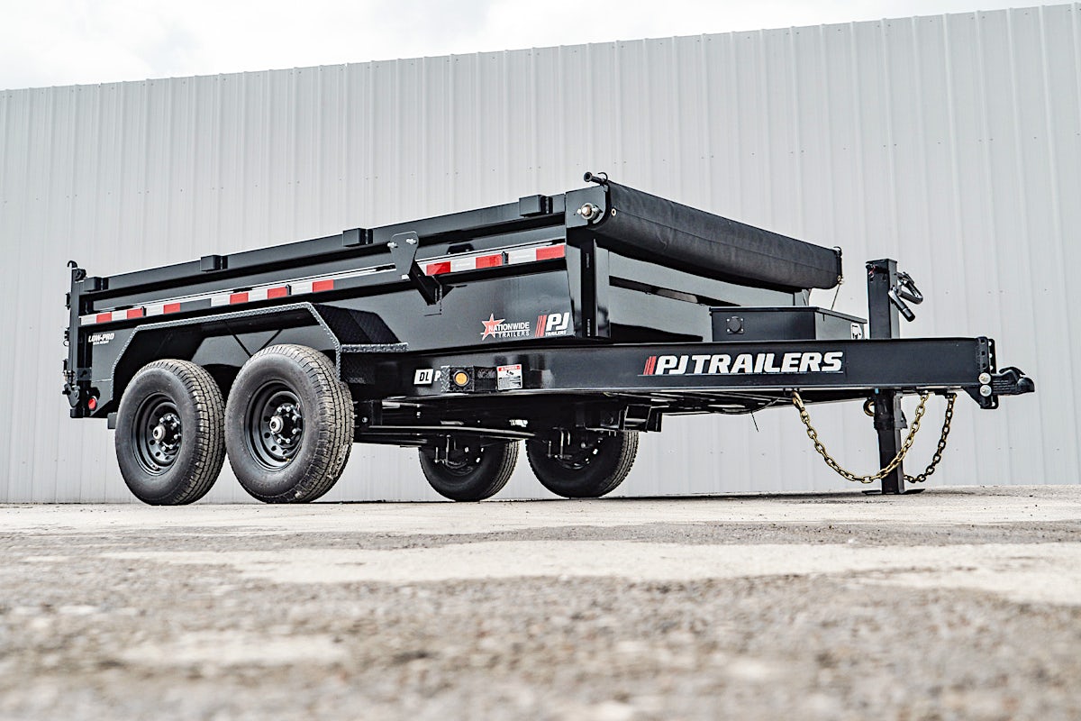 PJ Trailers 12'x83" Low Pro Dump Trailer w/ 2' Sides (DL) - Image 4