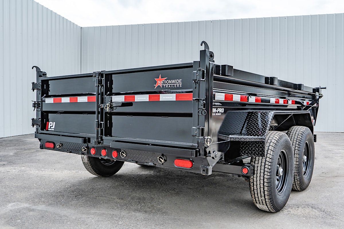 PJ Trailers 12'x83" Low Pro Dump Trailer w/ 2' Sides (DL) - Image 21