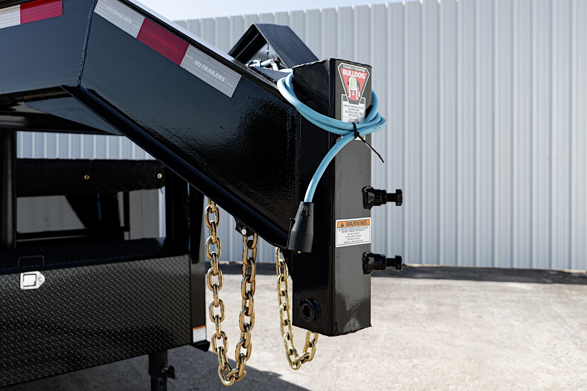 PJ Trailers 14'x83" GN Telescopic Dump Trailer w/ 3' Sides (DT) - Image 10