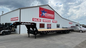PJ Trailers 40'x102" Flatbed Trailer w/ Duals & Air-ride (FD)