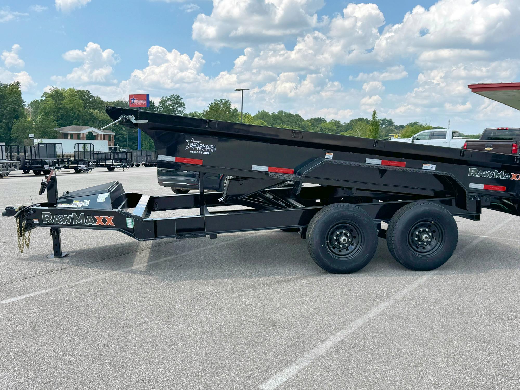 RawMaxx GDX 14' × 83" 14K Dump Trailer