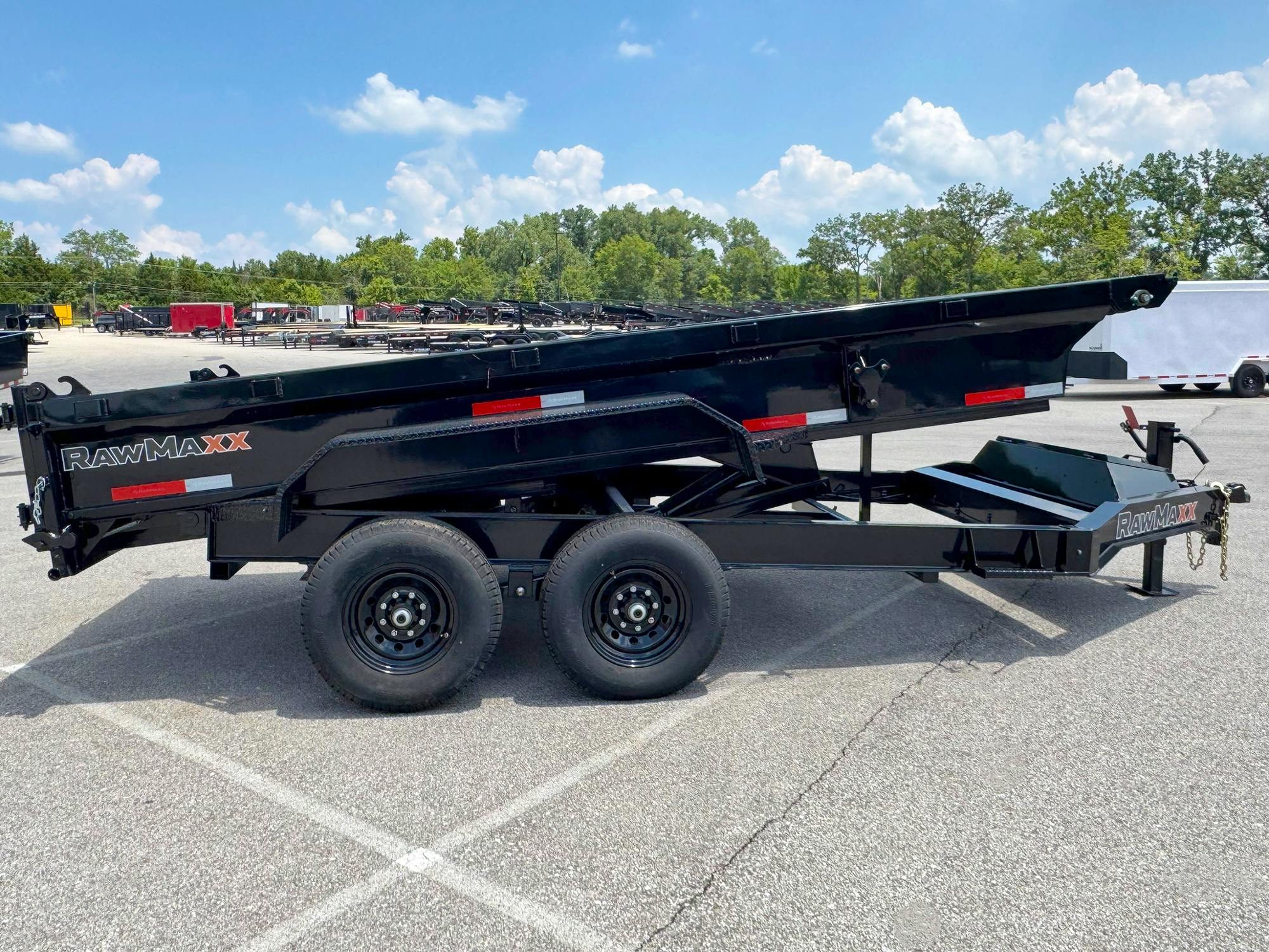 RawMaxx GDX 14' × 83" 14K Dump Trailer