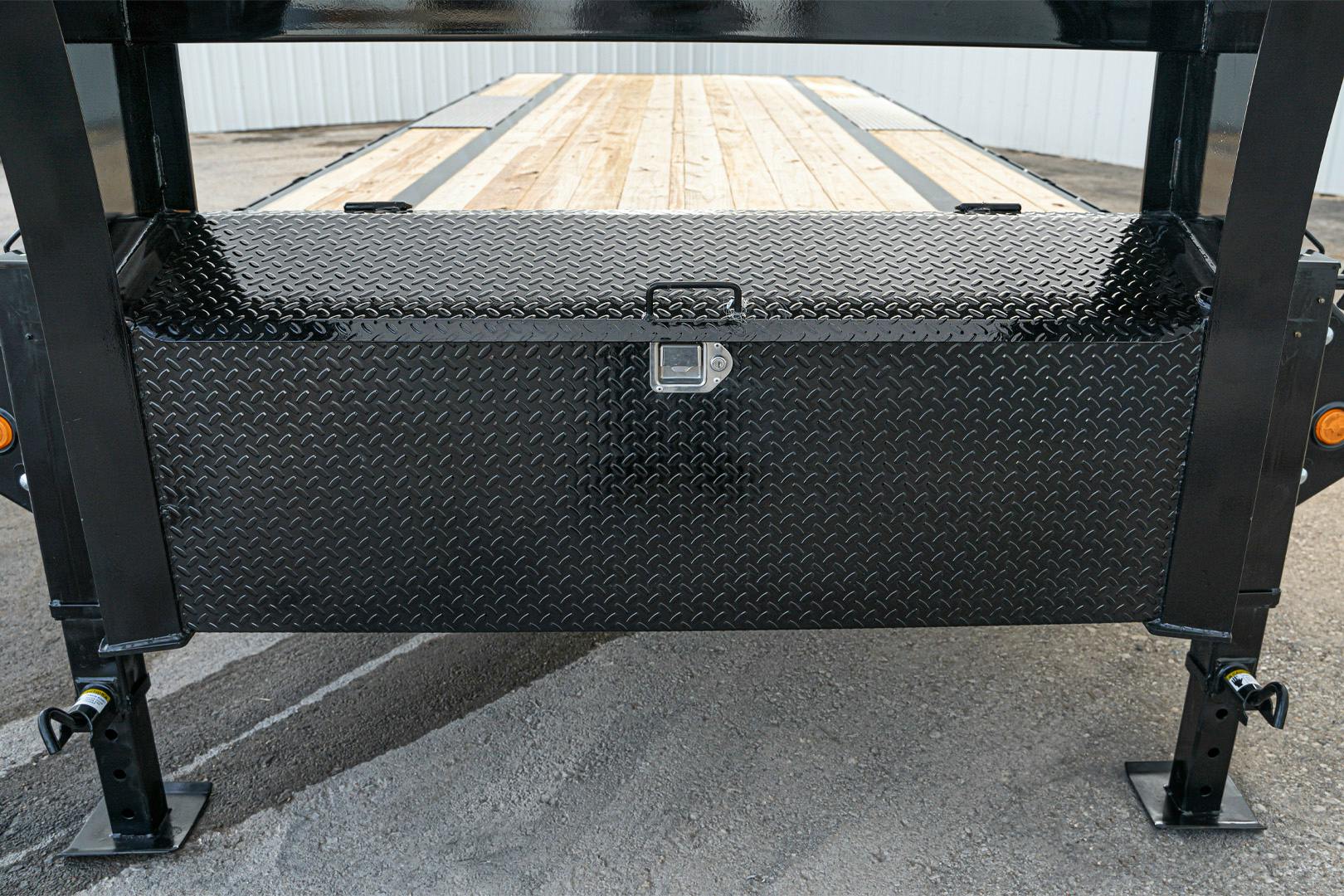 PJ Trailers 24'x102" Gooseneck Low Pro Flatbed Trailer w/ Singles (LS) - Stock #85443 - Image 6 of 17