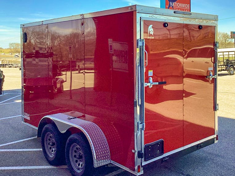 Spartan 6'x12' Enclosed Cargo Trailer w/ Rear Ramp Door (C2) - Stock #85447 - Image 3 of 3