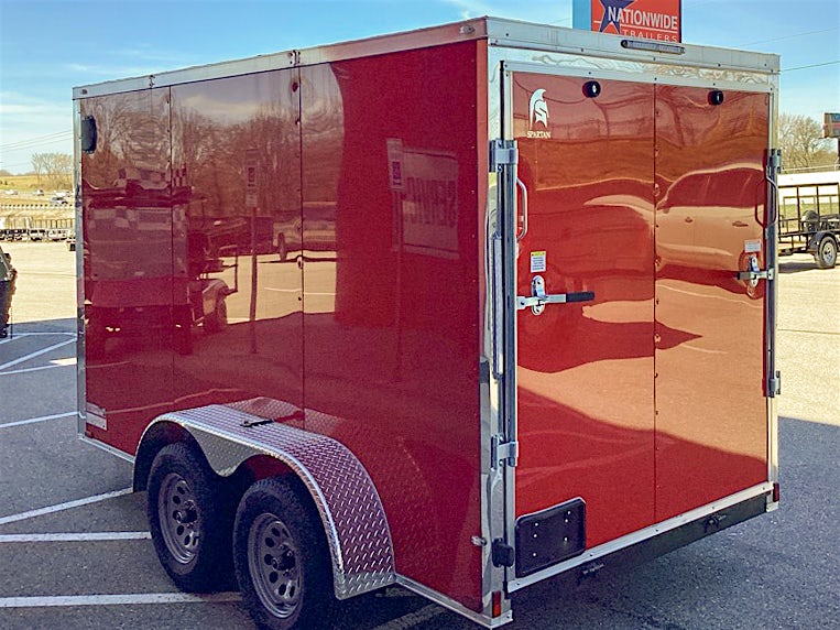 Spartan 6'x12' Enclosed Cargo Trailer w/ Rear Ramp Door (C2) - Stock #85447 - Image 3 of 3 Spartan 6'x12' Enclosed Cargo Trailer w/ Rear Ramp Door (C2) - Stock #85447 - Image 3 of 3