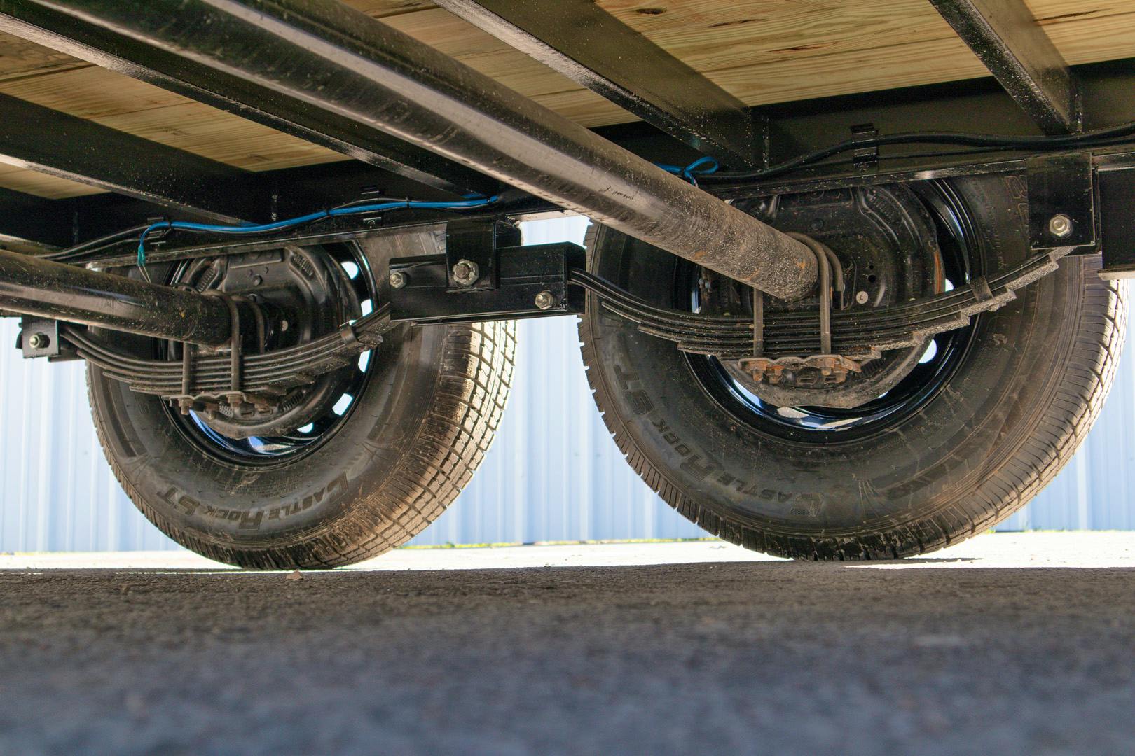 LoneStar 20'x83" Equipment Trailer w/ Stand-Up Ramps - Image 5