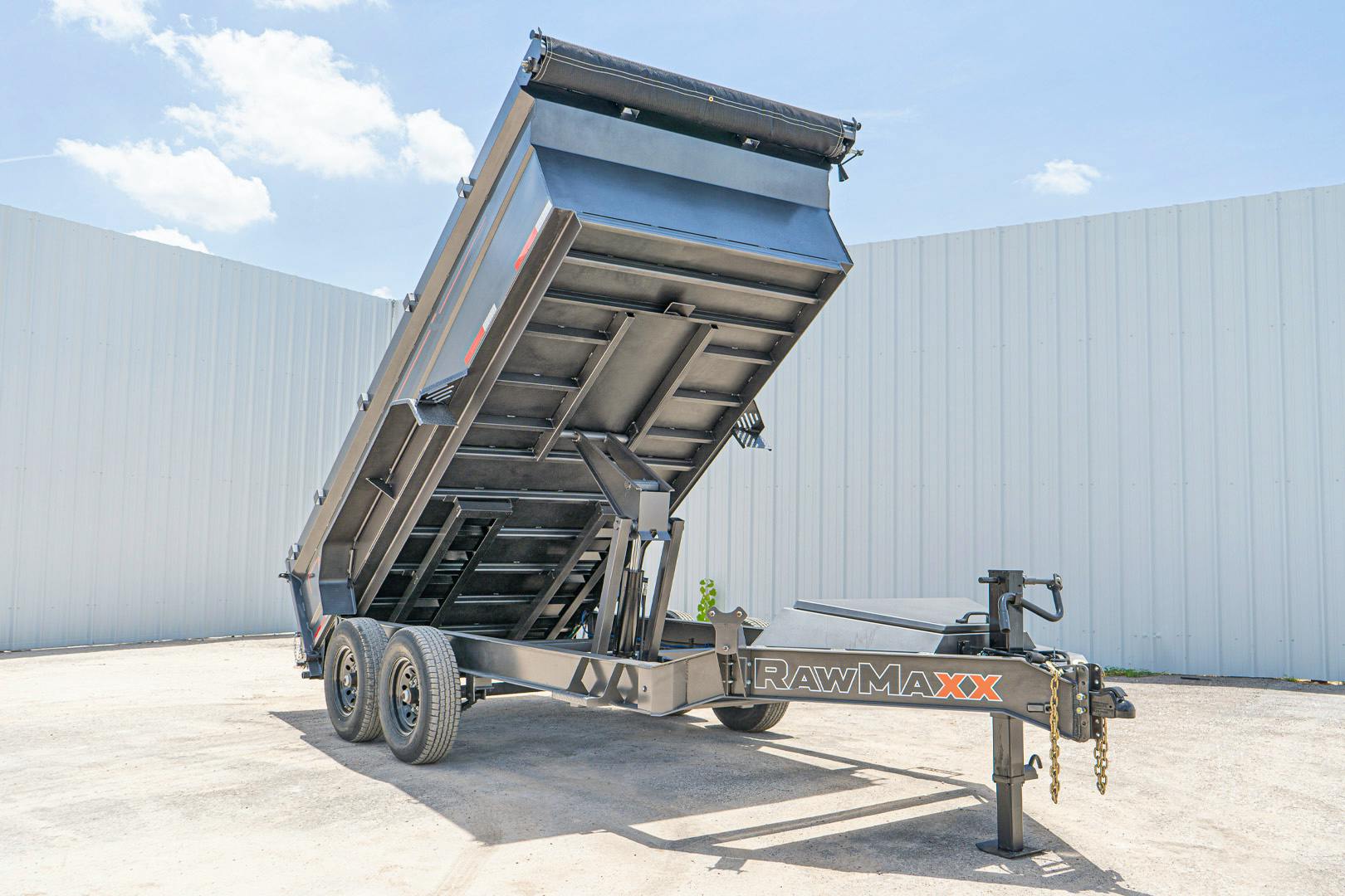 RawMaxx GDX Knight 14' × 83" 14K Dump Trailer