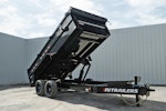 PJ Trailers 16'x83" HD Low Pro Dump Trailer w/ 3' Sides (DE) Stock #85483 - Thumbnail 1