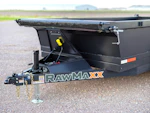 RawMaxx PKX 14' × 83" Scissor Lift Dump Trailer Stock #85484 - Thumbnail 2