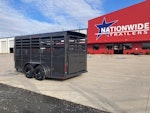 Delta 16' Livestock Trailer w/ Tandem Axle (RL) Stock #85496 - Thumbnail 2