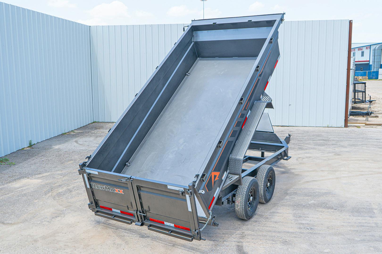 RawMaxx GDX Knight 14' × 83" 14K Dump Trailer