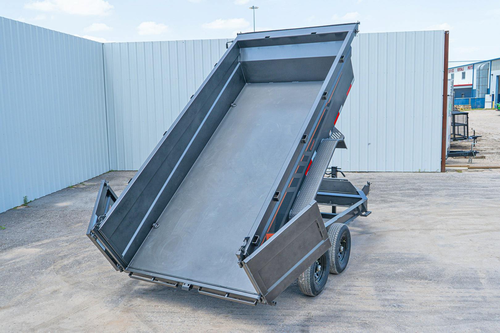 RawMaxx GDX Knight 14' × 83" 14K Dump Trailer