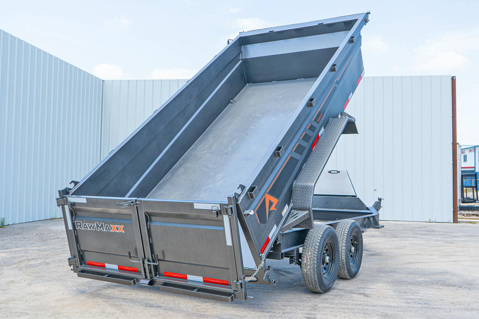RawMaxx GDX Knight 14' × 83" 14K Dump Trailer