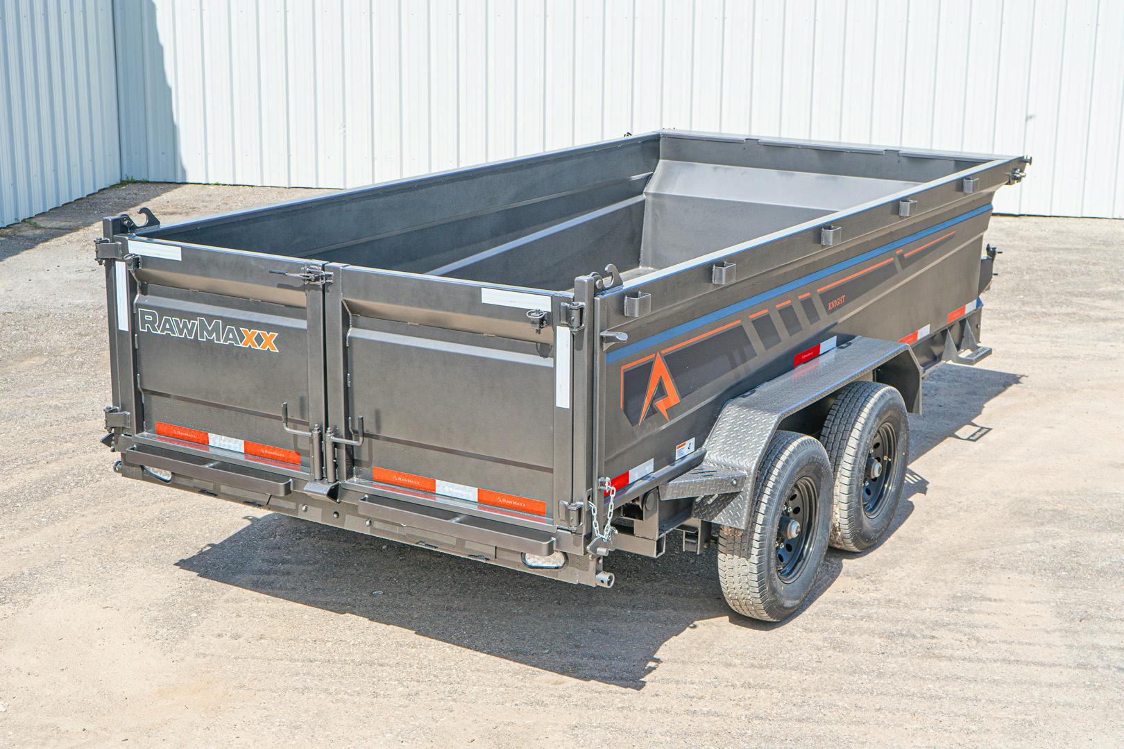 RawMaxx GDX Knight 14' × 83" 14K Dump Trailer
