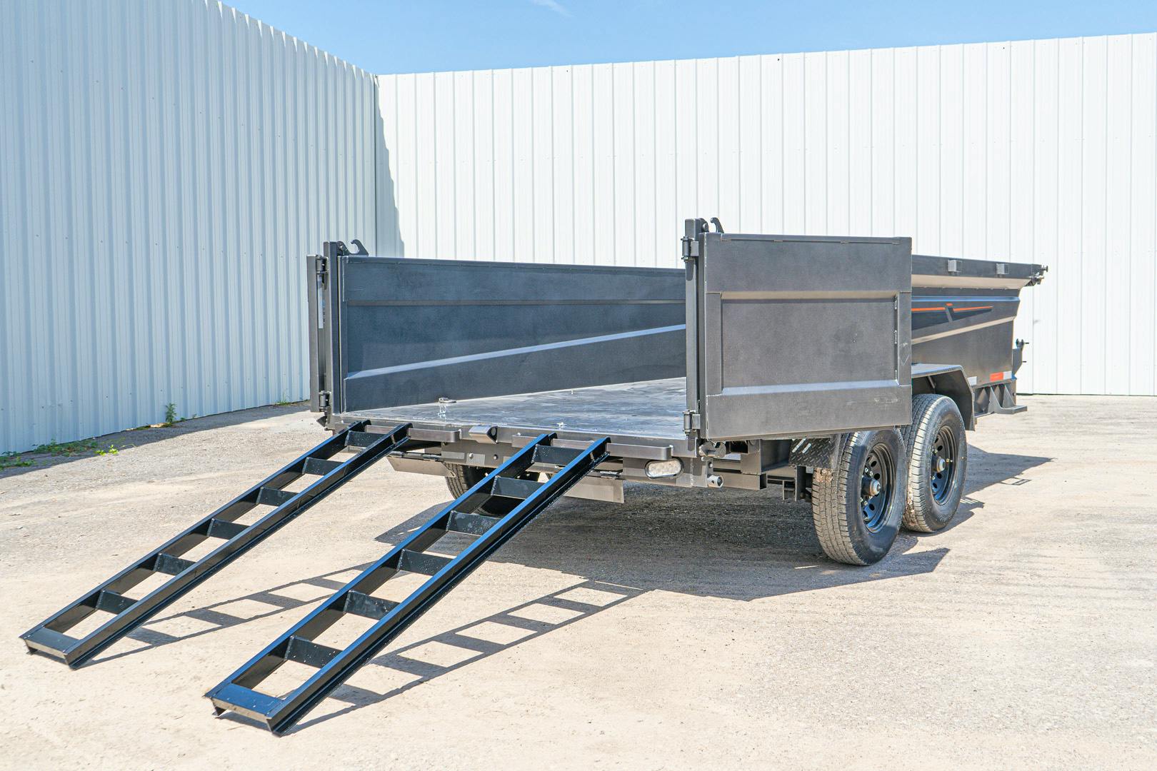 RawMaxx GDX Knight 14' × 83" 14K Dump Trailer